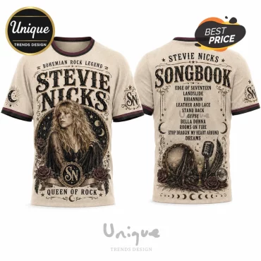 Stevie Nicks Queen of Rock and Roll Classic Tour 2026 T-Shirt