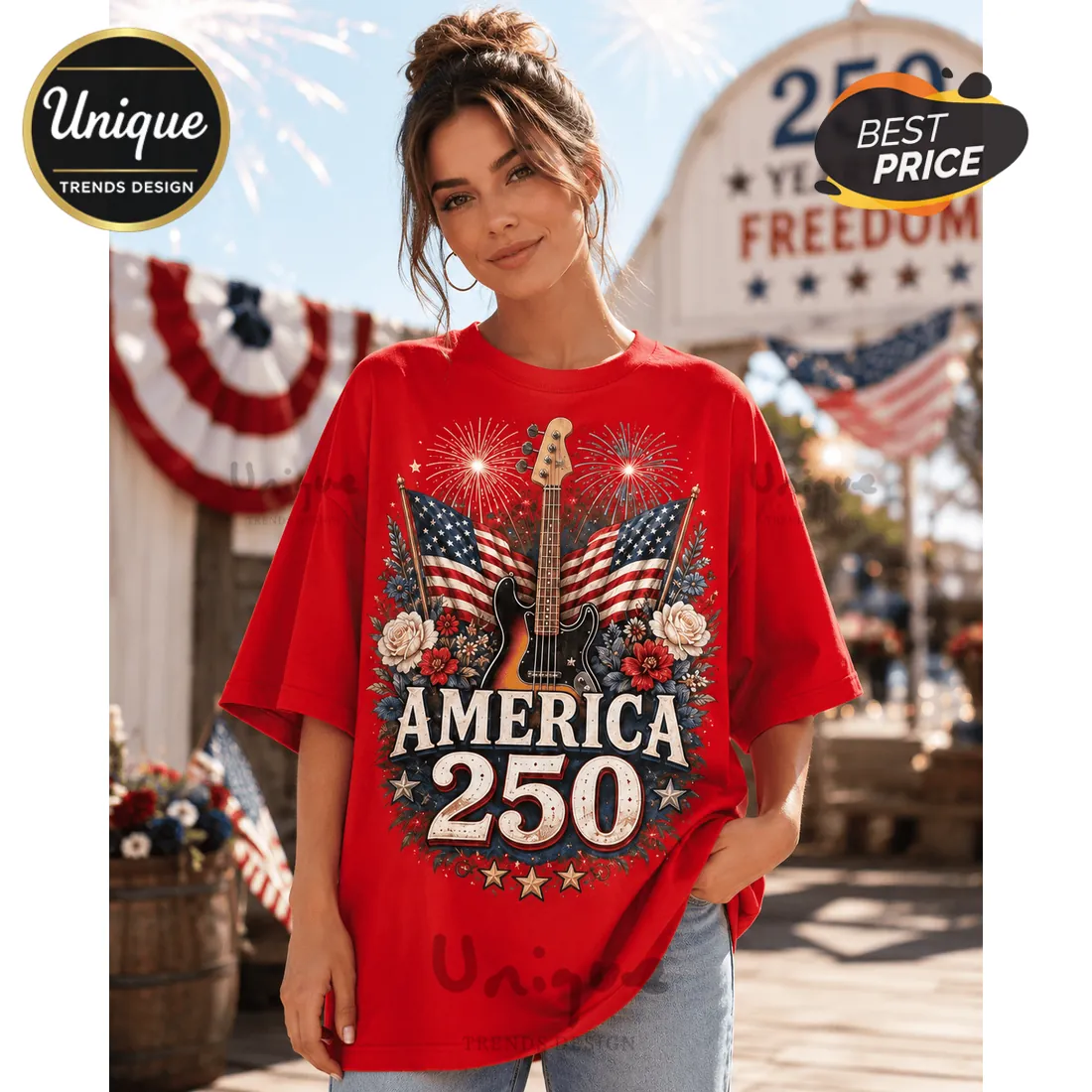 Sting x America 250 Years of Freedom Anniversary T-Shirt Sting x America 250 Years of Freedom Anniversary T-Shirt