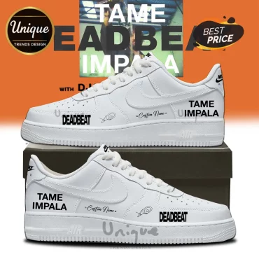 Tame Impala x Deadbeat Tour 2026 Custom Air Force 1 Sneakers