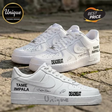 Tame Impala x Deadbeat Tour 2026 Custom Air Force 1 Sneakers
