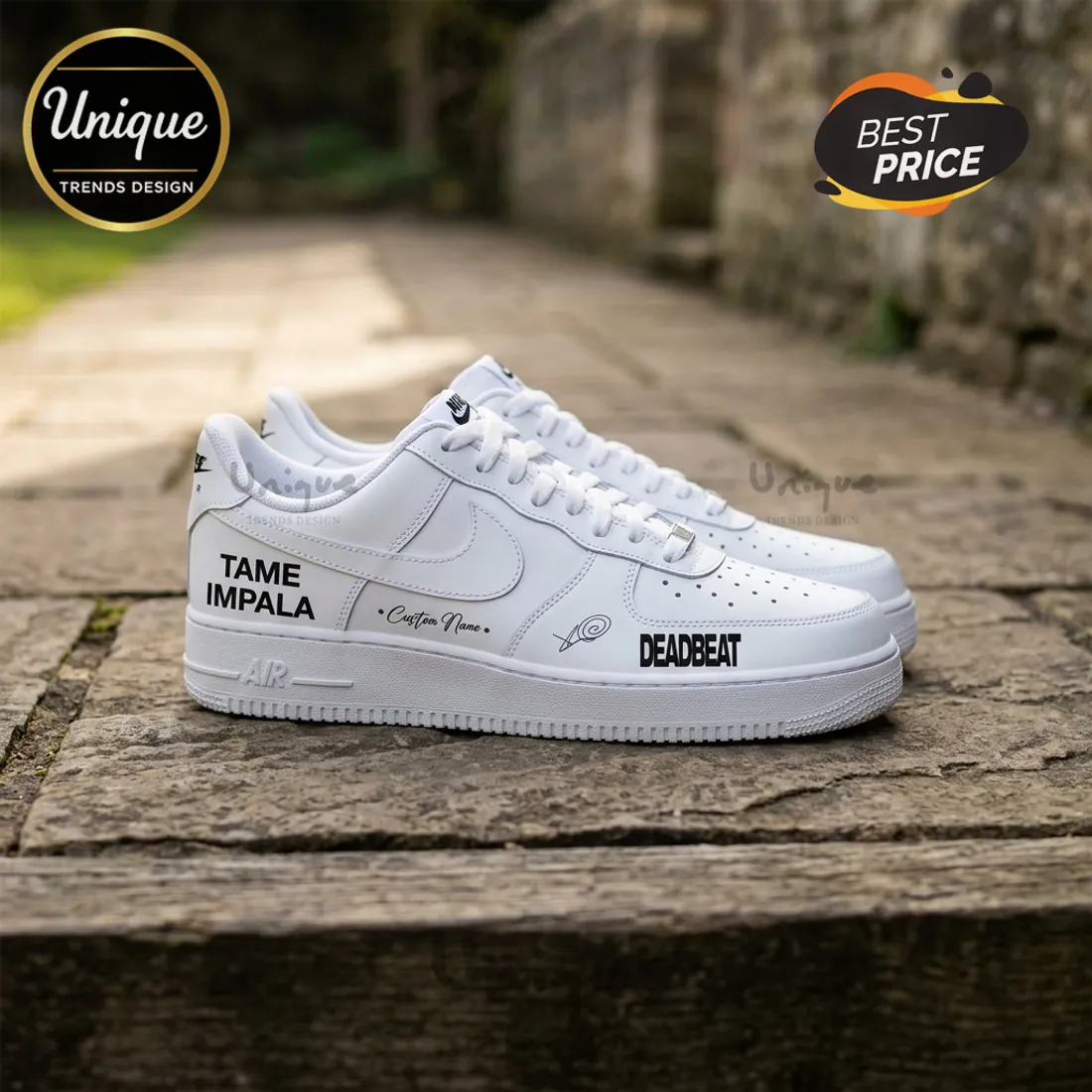 Tame Impala x Deadbeat Tour 2026 Custom Air Force 1 Sneakers Tame Impala x Deadbeat Tour 2026 Custom Air Force 1 Sneakers