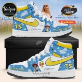 Taylor Swift x Toy Story 5 I Knew It Blue Collectible High Top Sneakers