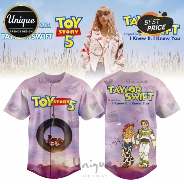 Taylor Swift x Toy Story 5 I Knew It I Knew You Baseball Jersey