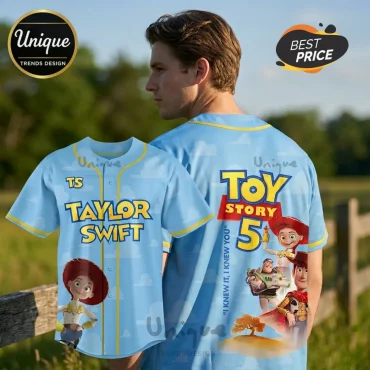 Taylor Swift x Toy Story 5 I Knew It I Knew You Collectible Baseball Jersey