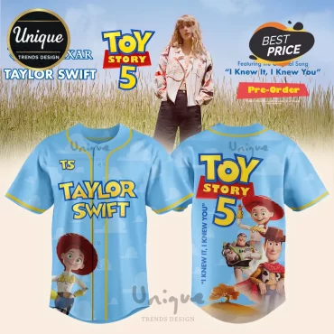 Taylor Swift x Toy Story 5 I Knew It I Knew You Collectible Baseball Jersey