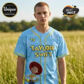 Taylor Swift x Toy Story 5 I Knew It I Knew You Collectible Baseball Jersey