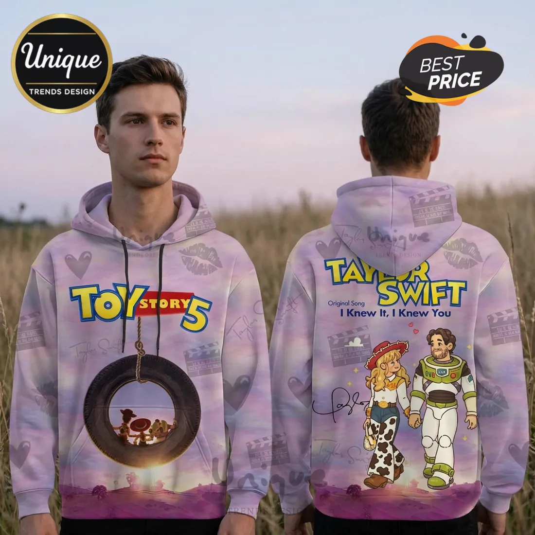 Taylor Swift Xx Toy Story 5 New Song Limited Edition Hoodie Taylor Swift Xx Toy Story 5 New Song Limited Edition Hoodie