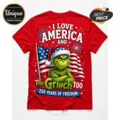 The Grinch x America 250 Years of Freedom Graphic T-Shirt