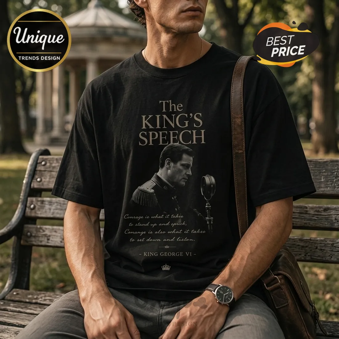 The King’s Speech Premium Cotton T-Shirt The King’s Speech Premium Cotton T-Shirt