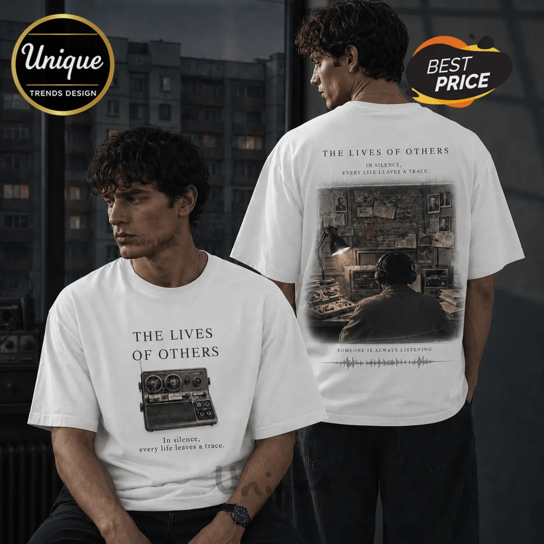 The Lives Of Others Surveillance Theme T-Shirt The Lives Of Others Surveillance Theme T-Shirt