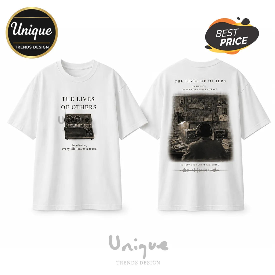 The Lives Of Others Surveillance Theme T-Shirt The Lives Of Others Surveillance Theme T-Shirt