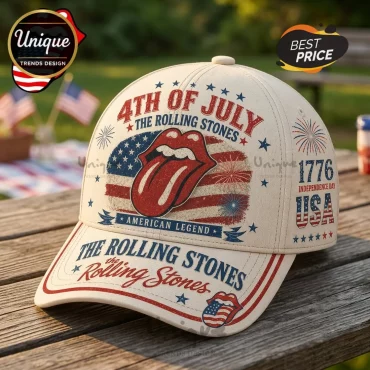 The Rolling Stones 4th of July American Legend USA Anniversary Cap