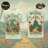 The Wizard of Oz Emerald City Yellow Brick Road Collectible Graphic T-Shirt