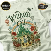 The Wizard of Oz Emerald City Yellow Brick Road Collectible Graphic T-Shirt