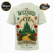 The Wizard of Oz Emerald City Yellow Brick Road Collectible Graphic T-Shirt
