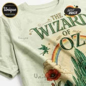 The Wizard of Oz Emerald City Yellow Brick Road Collectible Graphic T-Shirt