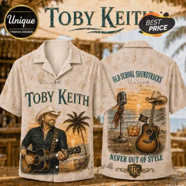 Toby Keith Country Music Casual Button Down Shirt