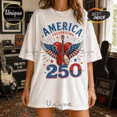 Tom Petty America 250 Years 1776-2026 Anniversary T-Shirt