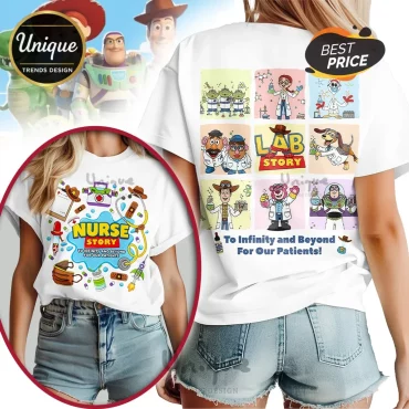 Toy Story Lab Tech To Infinity And Beyond For Our Patients T-Shirt