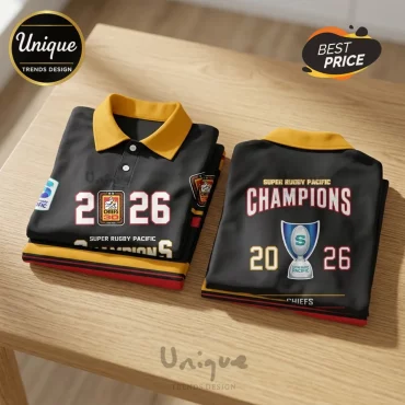 Waikato Chiefs Super Rugby 2026 Champions Polo Shirt