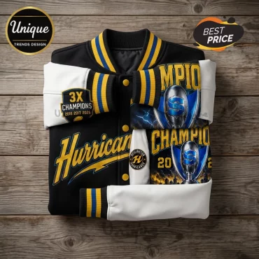 Wellington Hurricanes 2026 Super Rugby Champions Varsity Jacket
