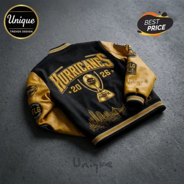 Wellington Hurricanes 2026 Super Rugby Pacific Champions Bomber Jacket