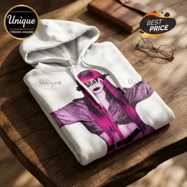 Adela The Red Bottoms Tour White Hoodie