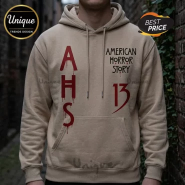 American Horror Story 13 Logo Sand Pullover Hoodie