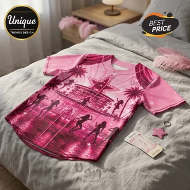 Anna Million Dollar Babe 2026 Tour Pink Baseball Jersey