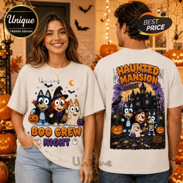 Bluey Boo Crew Halloween T-Shirt Bluey Boo Crew Halloween T-Shirt