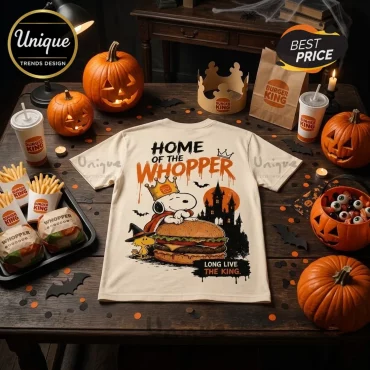 Burger King x Snoopy Home of the Whopper Halloween T-Shirt