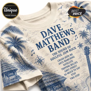 Dave Matthews Band Coastal Blue T-Shirt