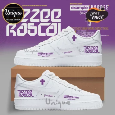 Dizzee Rascal We Want Bass White Air Force 1 Sneakers 2026