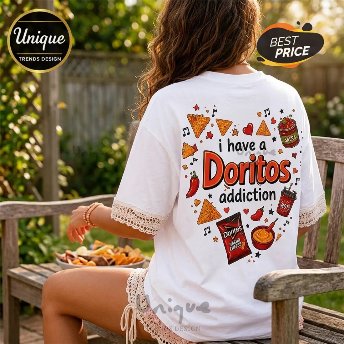Doritos Nacho Cheese Logo Special Edition T-Shirt Doritos Nacho Cheese Logo Special Edition T-Shirt