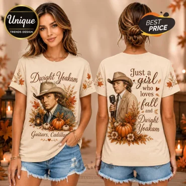 Dwight Yoakam Autumn Pumpkin T-Shirt