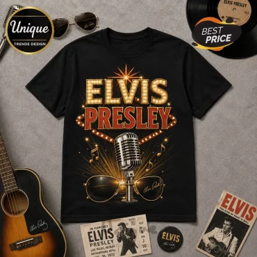 Elvis Presley Vintage Las Vegas Concert T-Shirt