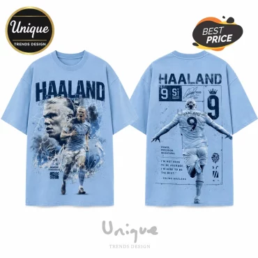 Erling Haaland Nordic Powerhouse Manchester City T-Shirt