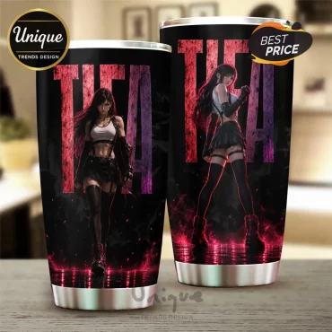 Final Fantasy VII Tifa Lockhart Stainless Steel Tumbler