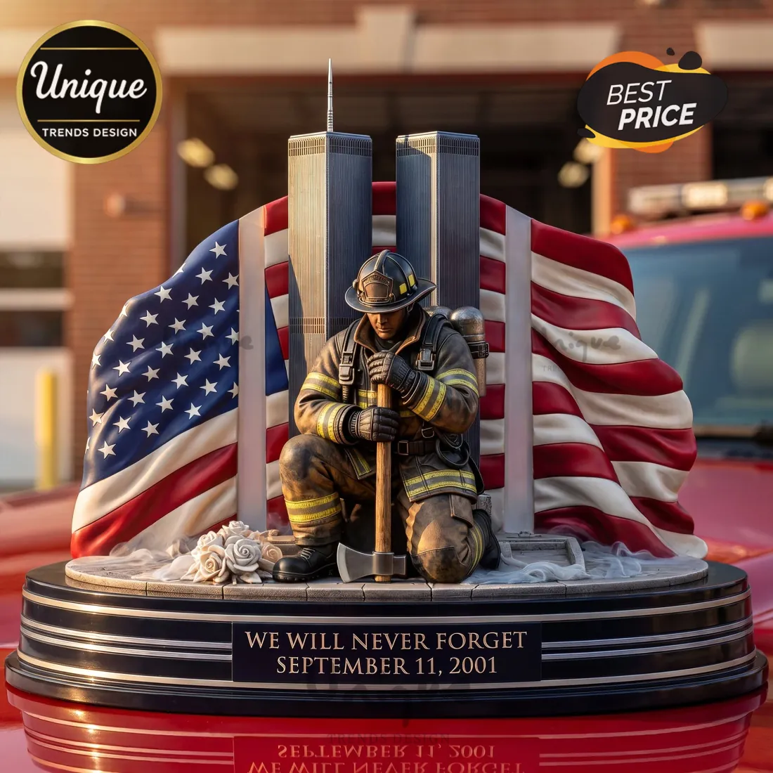 Firefighter Memorial Acrylic Plaque Firefighter Memorial Acrylic Plaque