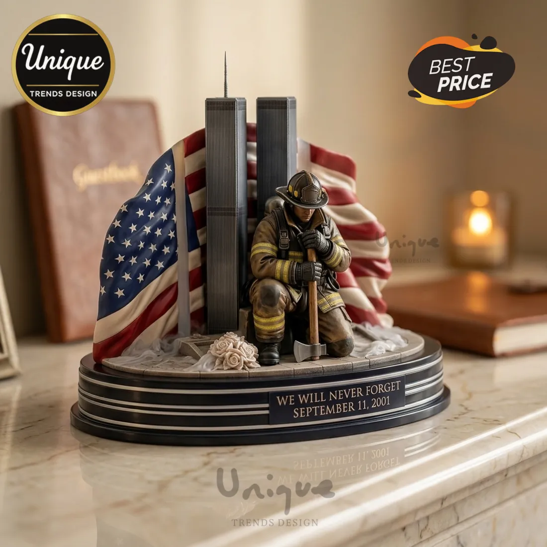 Firefighter Memorial Acrylic Plaque Firefighter Memorial Acrylic Plaque