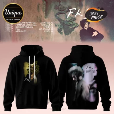 FKJ AU NZ 2027 Concert Tour Black Hoodie