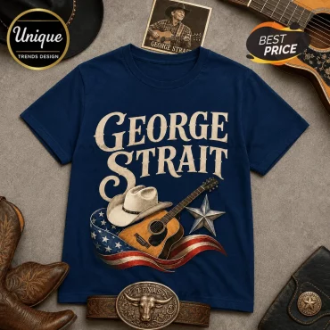 George Strait 9-11 Memorial Patriotic T-Shirt