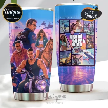 Grand Theft Auto VI Vice City Stainless Steel Tumbler