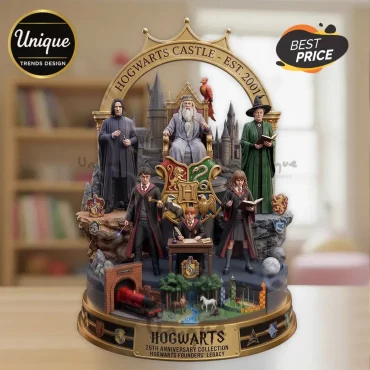 Harry Potter 25th Anniversary Sculpted Hogwarts Diorama