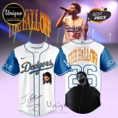 J. Cole The Fall Off Los Angeles Dodgers Baseball Jersey