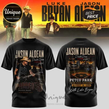 Jason Aldean Luke Bryan 2026 San Diego Padres Shirt