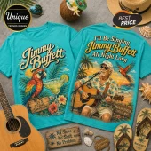 Jimmy Buffett Turquoise Margaritaville T-Shirt