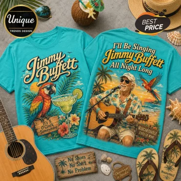 Jimmy Buffett Turquoise Margaritaville T-Shirt