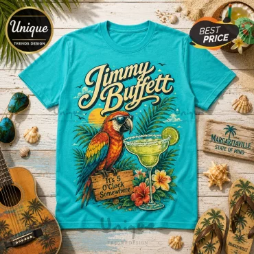 Jimmy Buffett Turquoise Margaritaville T-Shirt