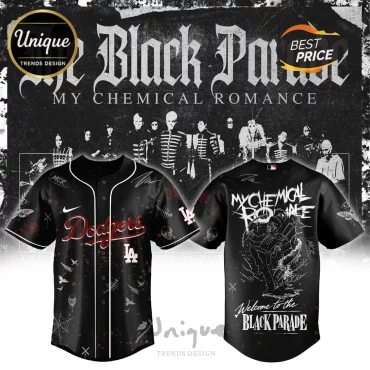 Los Angeles Dodgers x My Chemical Romance The Black Parade Jersey